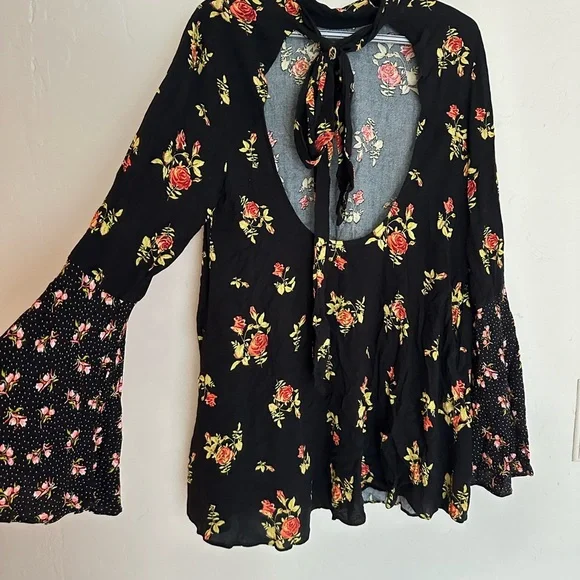 free people floral tunic - Picture 7 of 8
